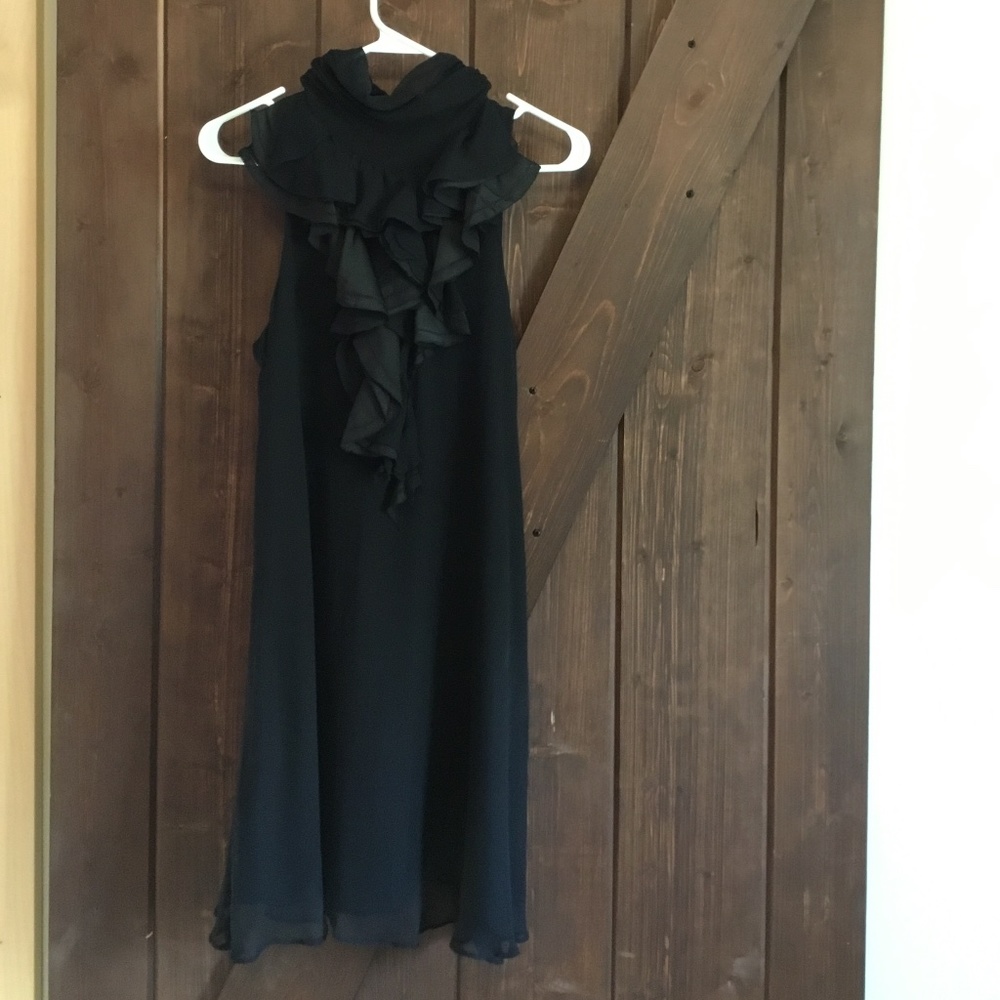 Black silk Cocktail dress